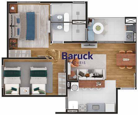 Apartamento, 2 quartos, 58 m² - Foto 17