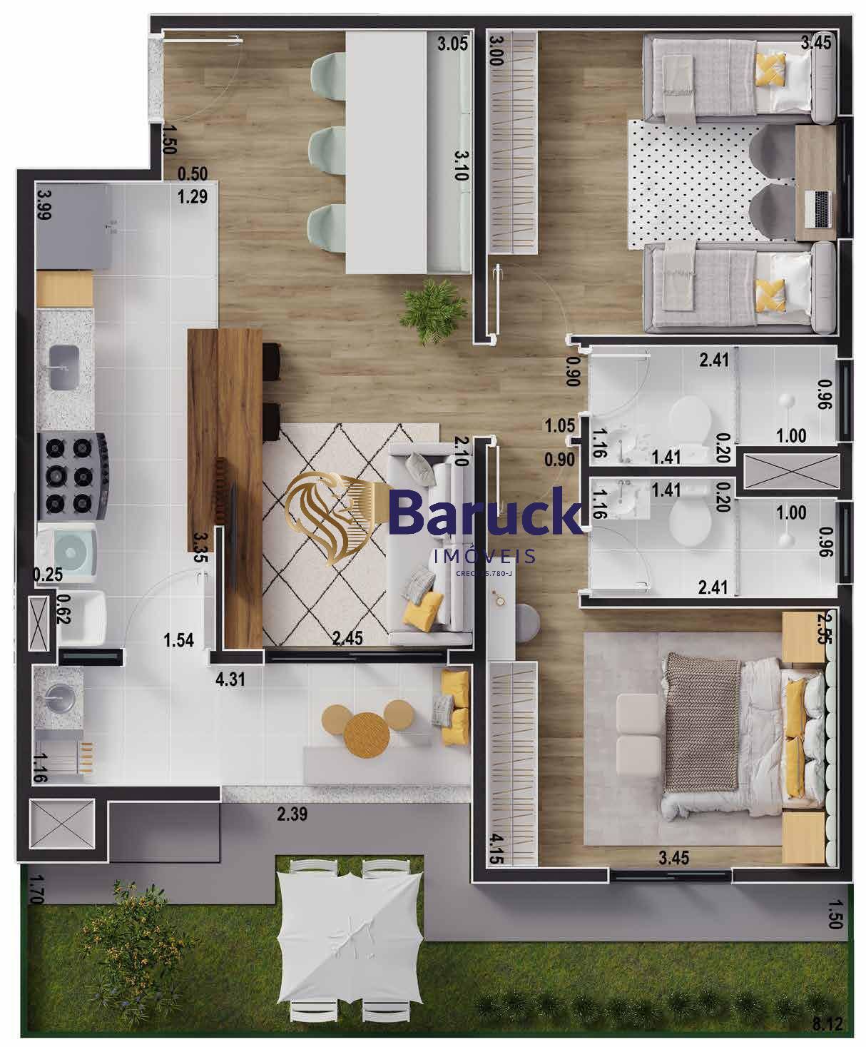 Apartamento, 2 quartos, 65 m² - Foto 20