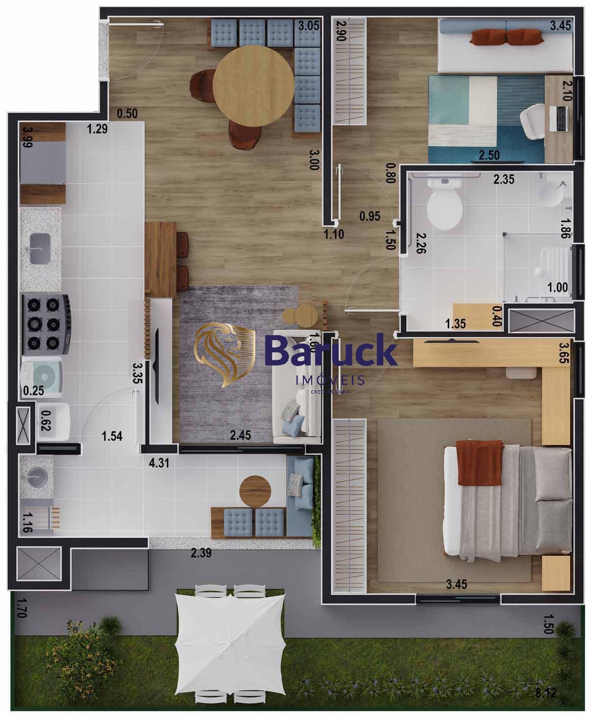 Apartamento, 2 quartos, 65 m² - Foto 19