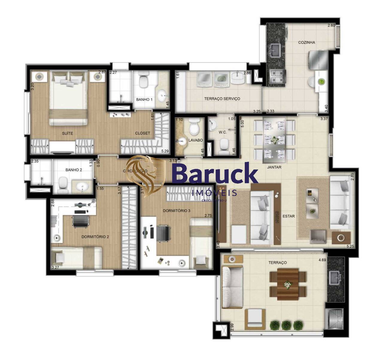 Apartamento, 3 quartos - Foto 2