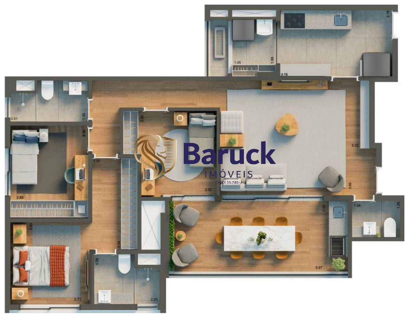 Apartamento, 3 quartos - Foto 17