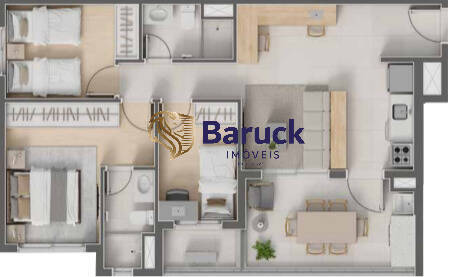 Apartamento, 3 quartos - Foto 7