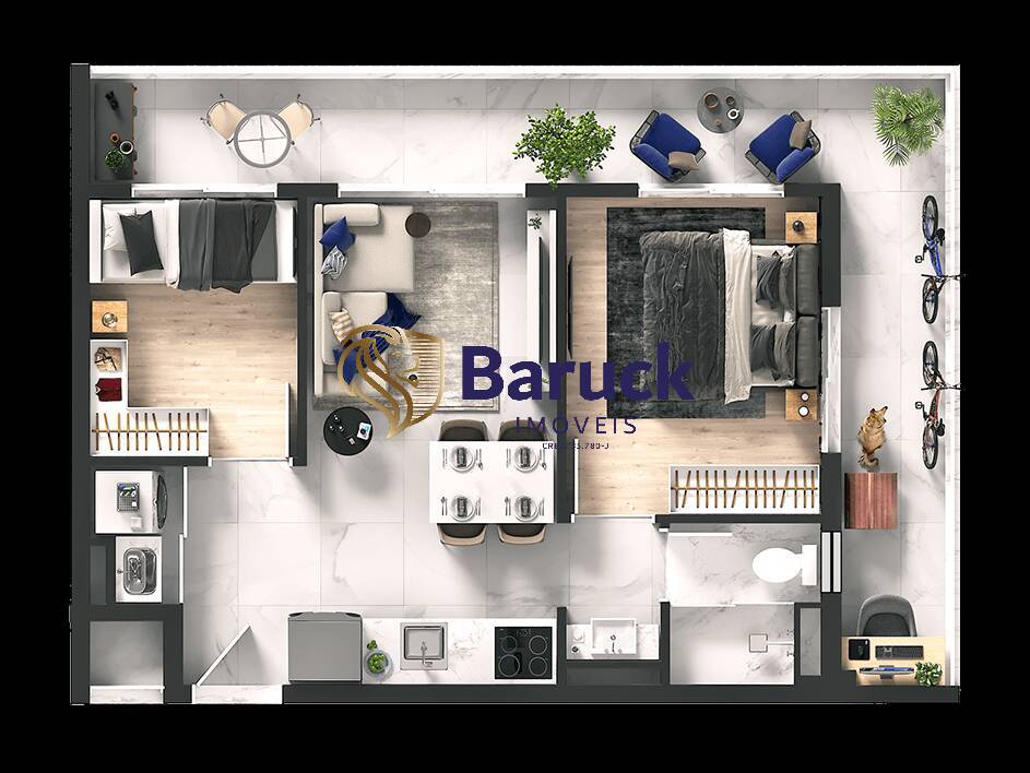 Apartamento, 2 quartos - Foto 6