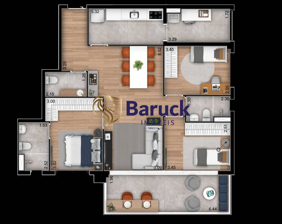 Apartamento, 2 quartos - Foto 6