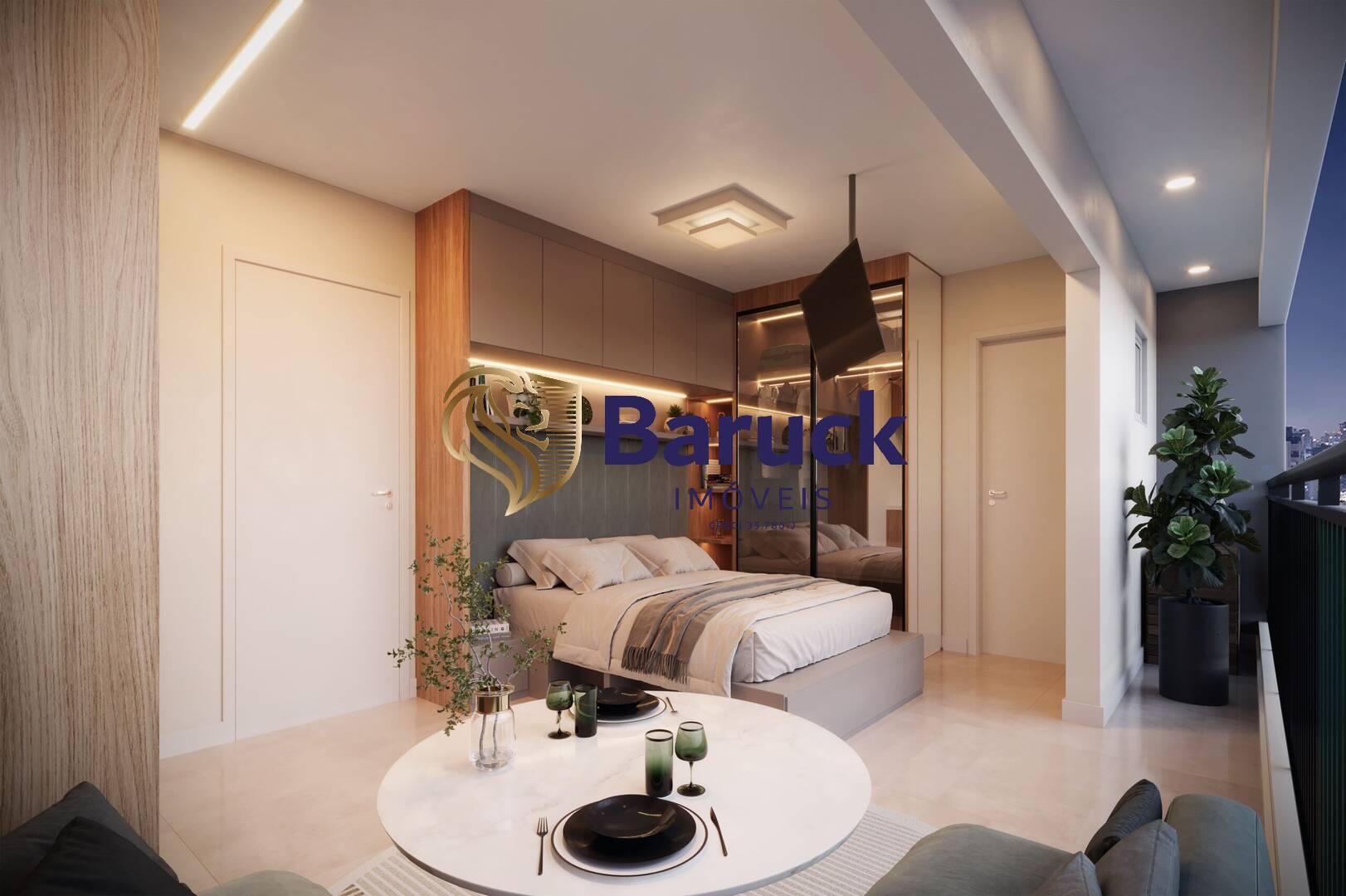 Apartamento, 1 quarto - Foto 1
