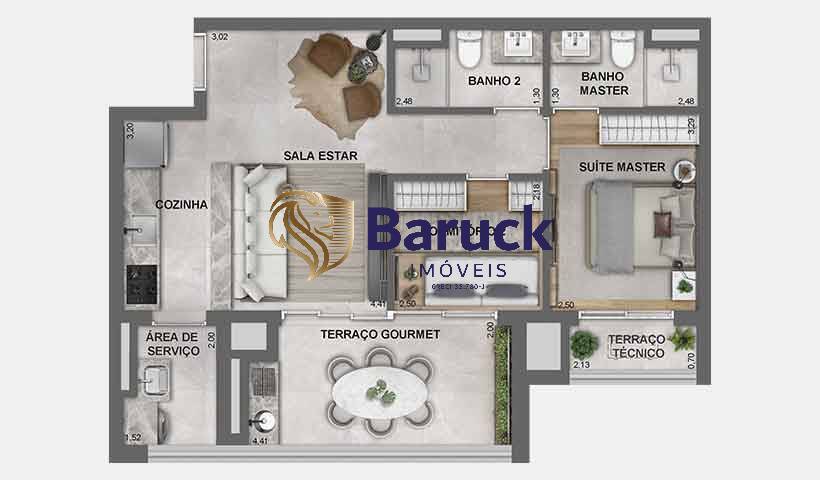 Apartamento, 2 quartos - Foto 5