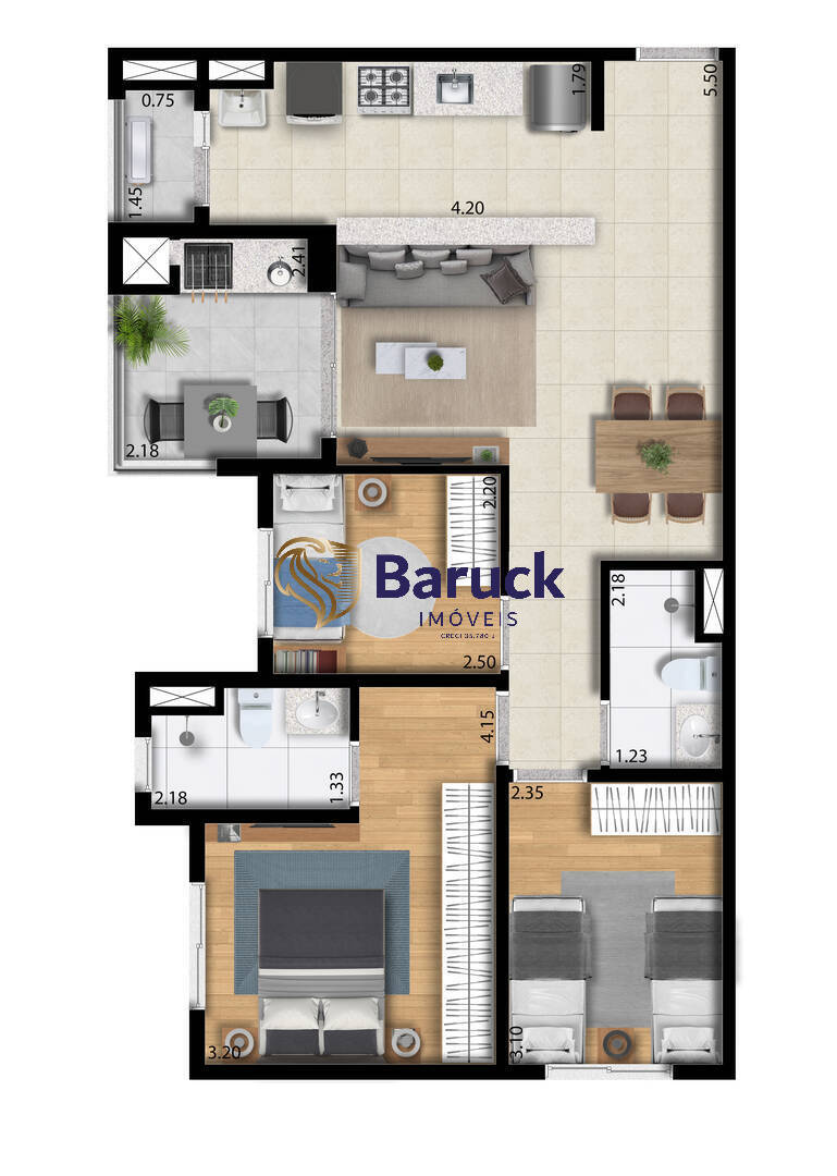 Apartamento, 3 quartos - Foto 35