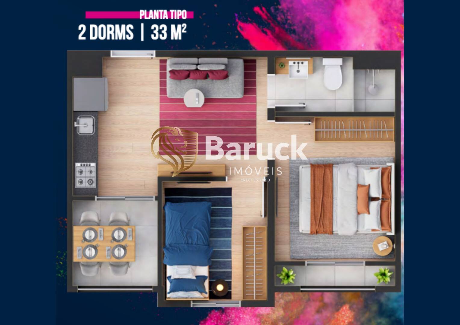 Apartamento, 2 quartos - Foto 5