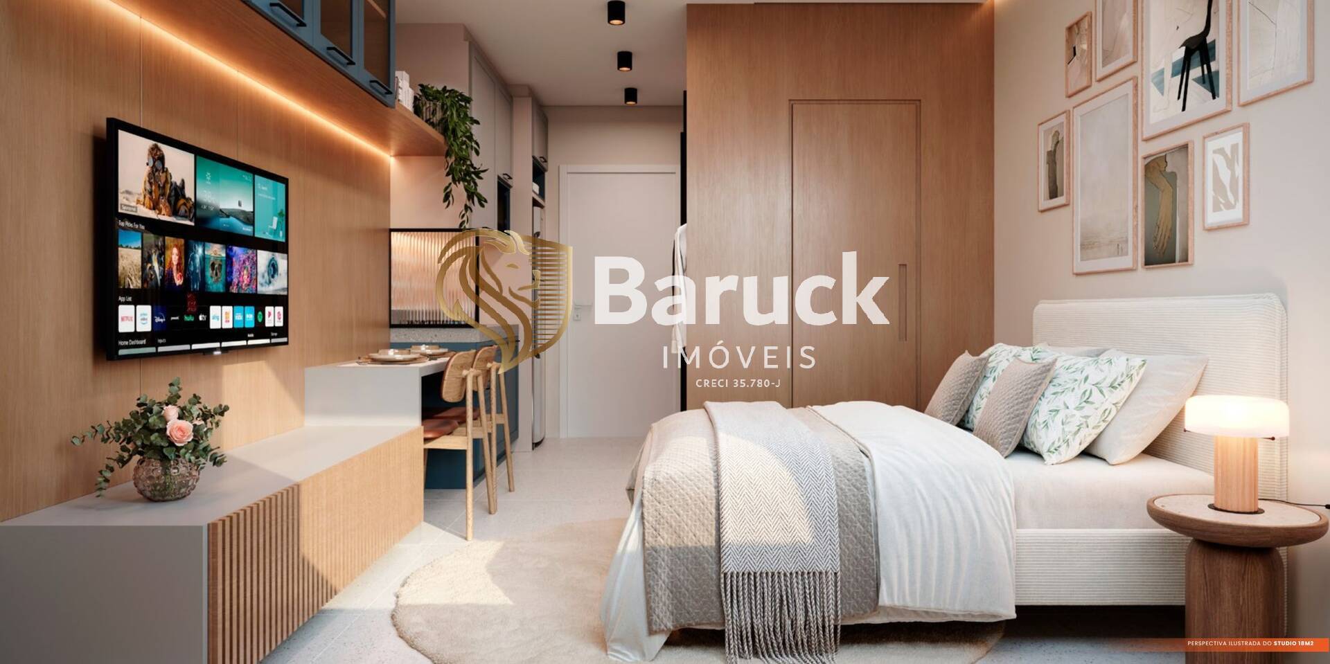 Apartamento, 1 quarto - Foto 2