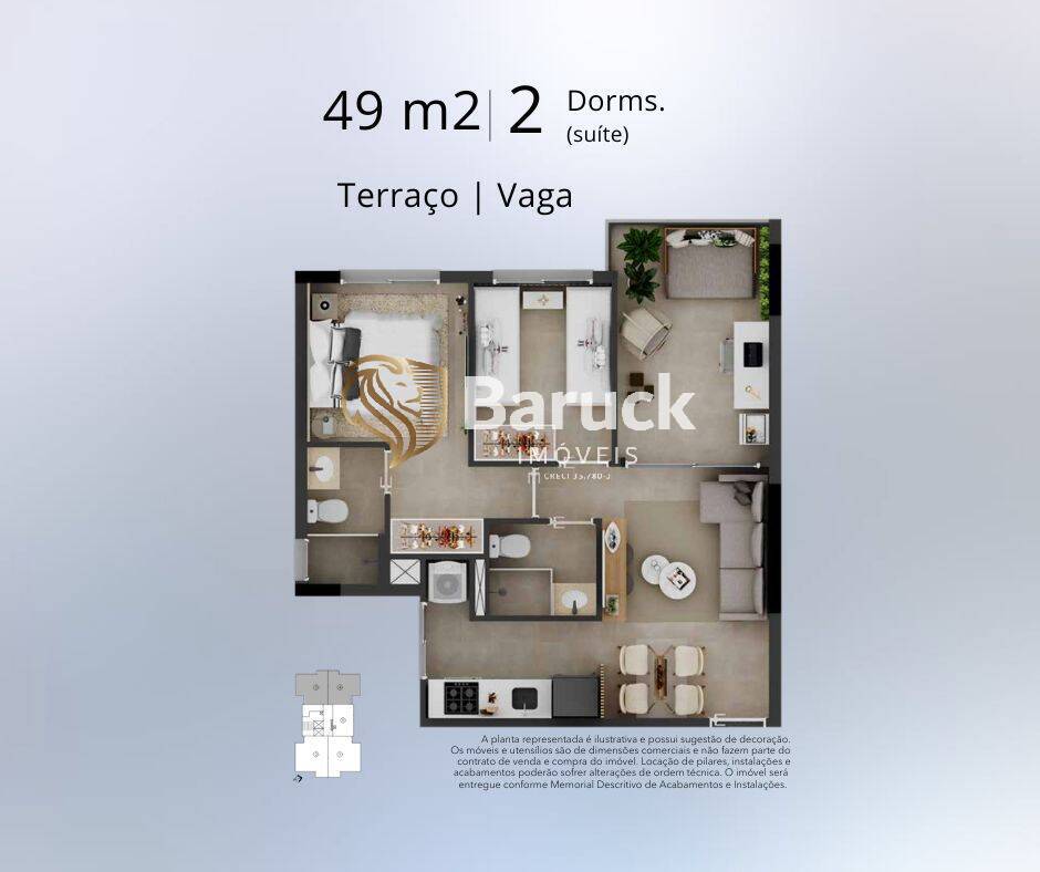 Apartamento, 2 quartos - Foto 4