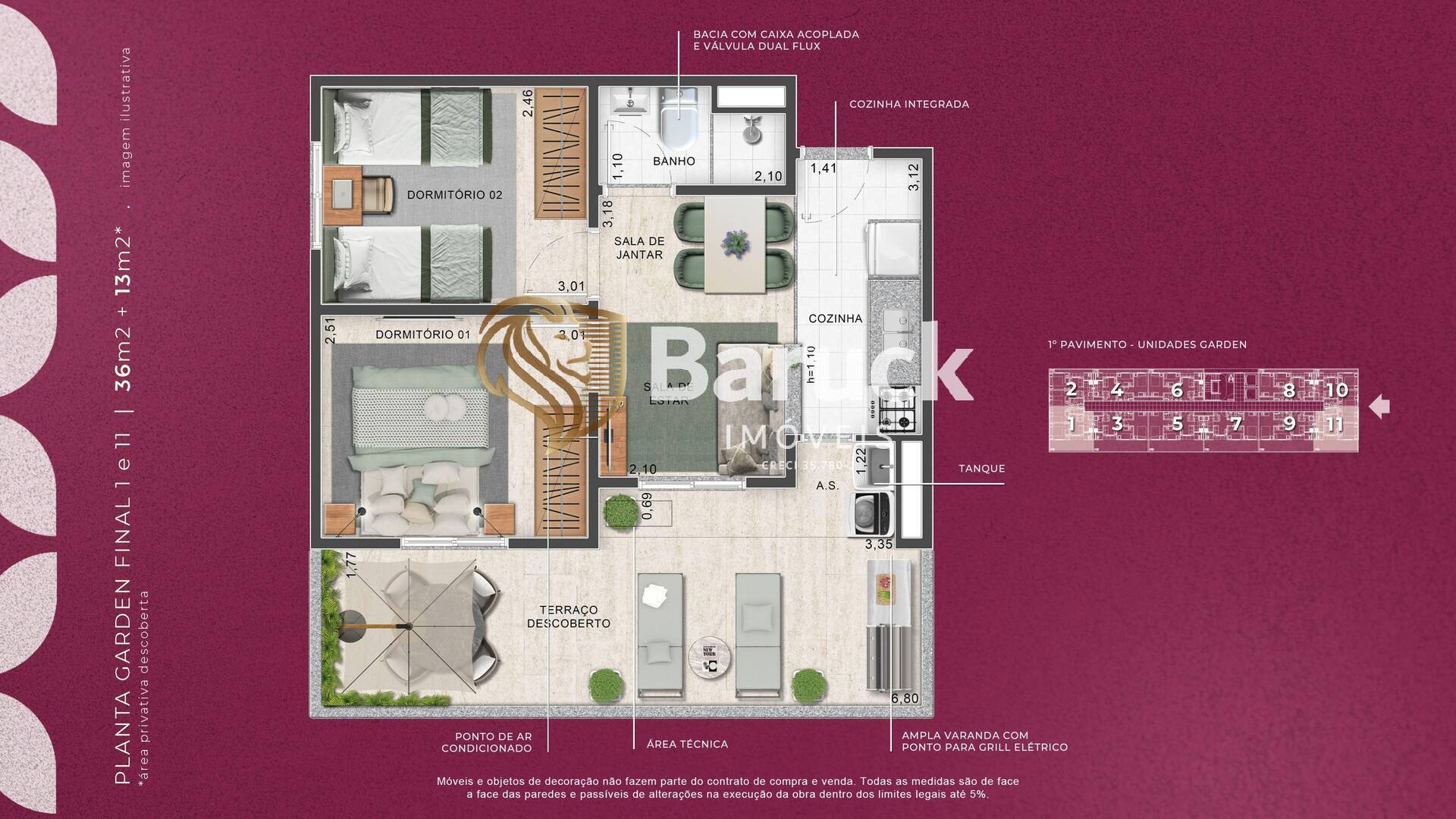 Apartamento, 2 quartos, 54 m² - Foto 10