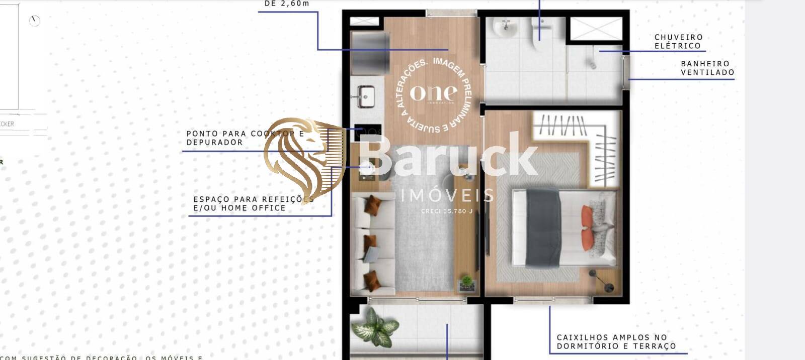 Apartamento, 1 quarto - Foto 21