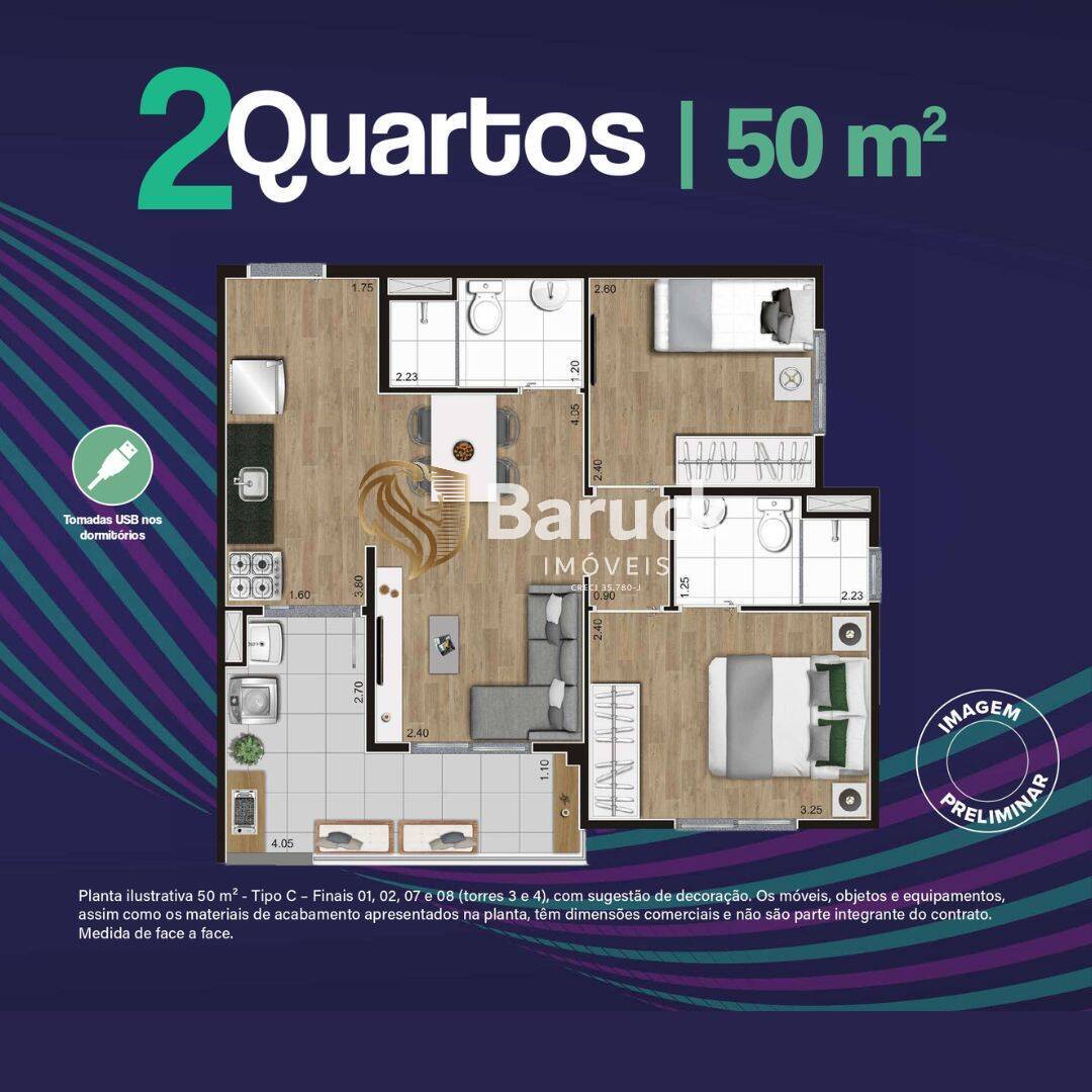 Apartamento, 2 quartos - Foto 18