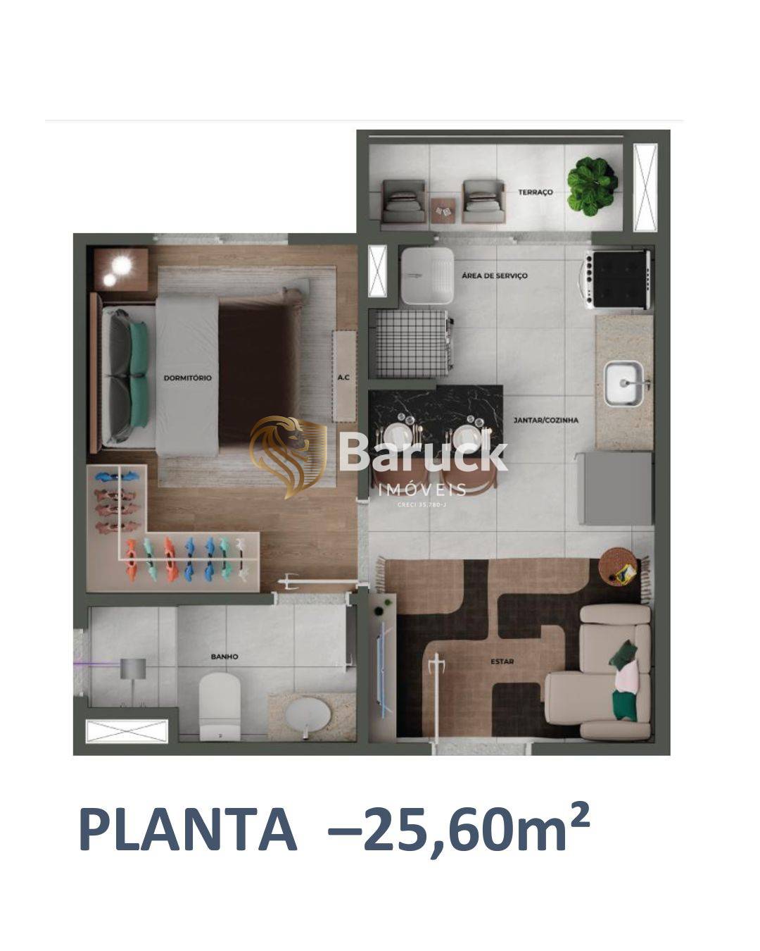 Apartamento, 1 quarto - Foto 14