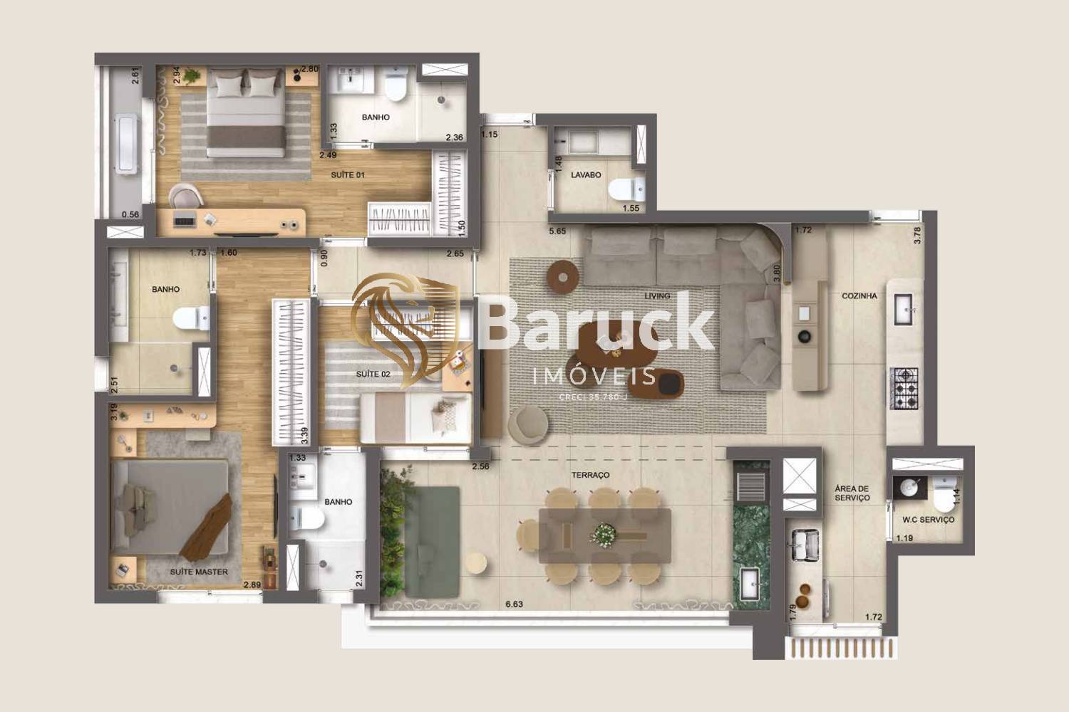 Apartamento, 2 quartos - Foto 14