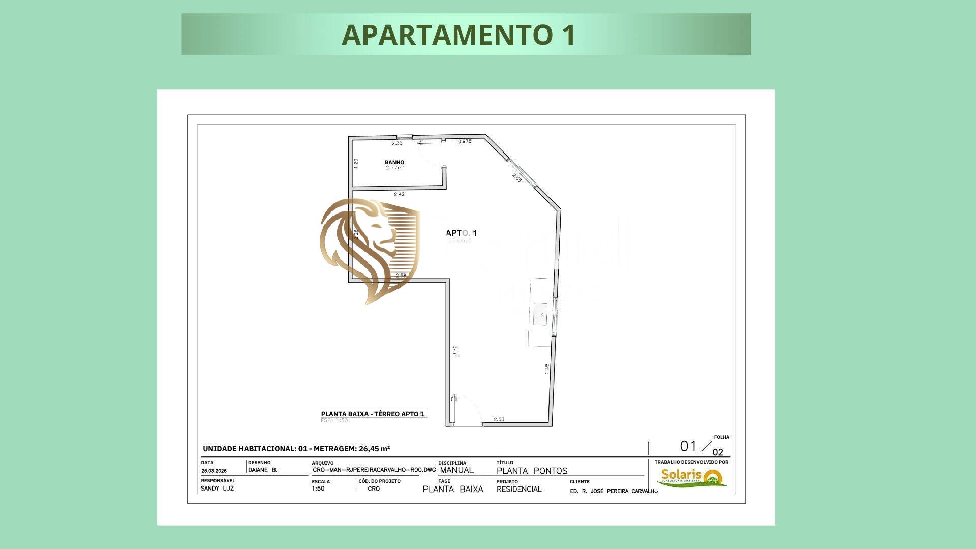 Apartamento, 1 quarto - Foto 3