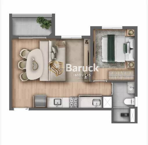 Apartamento, 1 quarto - Foto 18