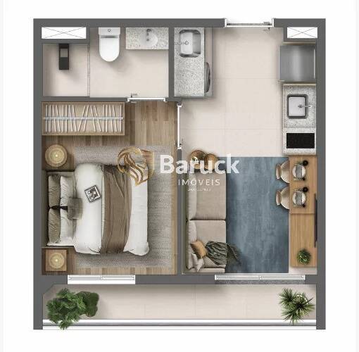 Apartamento, 1 quarto - Foto 20