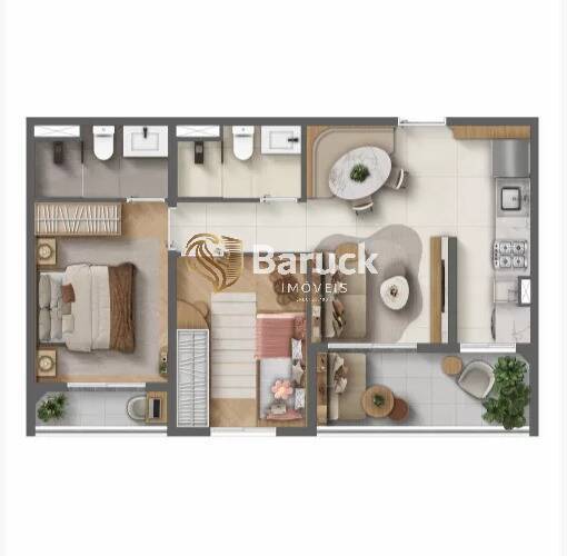 Apartamento, 1 quarto - Foto 19