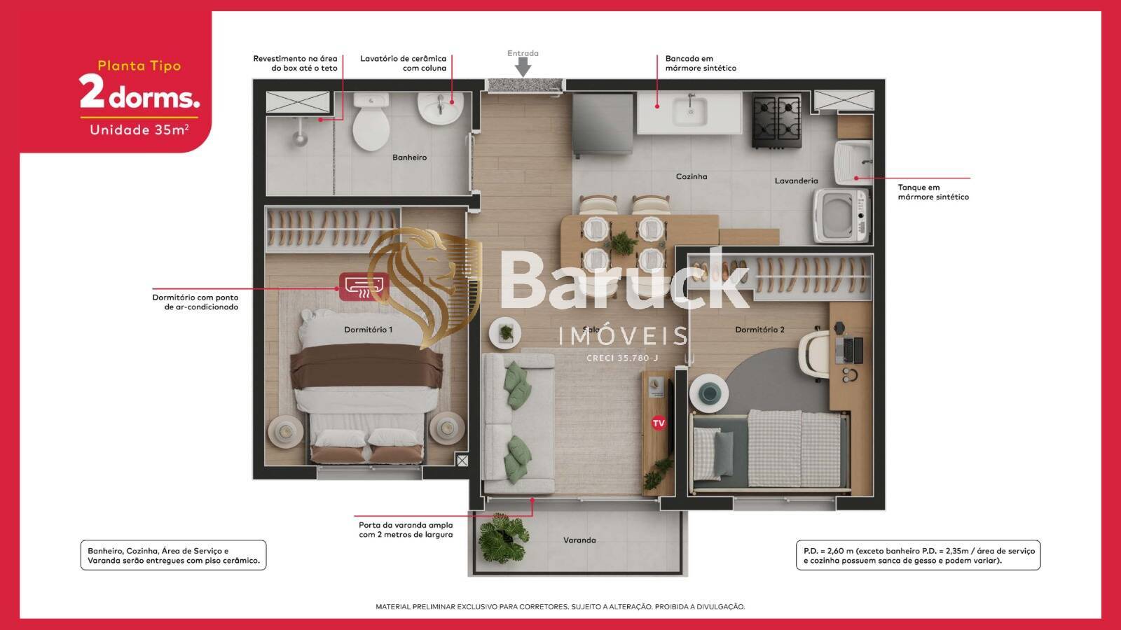 Apartamento, 1 quarto - Foto 8